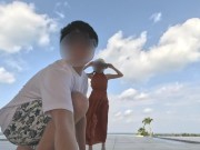 【個人撮影】「オナホなんだから声出しちゃダメでしょ？」甘々な雰囲気からオナホプレイへ❤︎声を我慢する可愛い彼女と激しいSM風中出しSEX動画♡／Japanese amateur hentai ／日本人 15/16