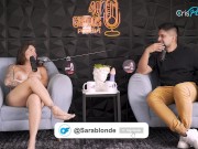 Sara Blonde se ENOJA con su novio en la entrevista | Crispasquel 16/16