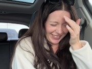 Wintery Tim Horton's Drive Thru Visit with My Pornhub Vibrator!! 13/16