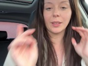 Wintery Tim Horton's Drive Thru Visit with My Pornhub Vibrator!! 16/16