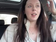 Wintery Tim Horton's Drive Thru Visit with My Pornhub Vibrator!! 5/16