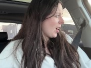 Wintery Tim Horton's Drive Thru Visit with My Pornhub Vibrator!! 7/16