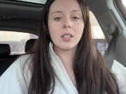 Wintery Tim Horton's Drive Thru Visit with My Pornhub Vibrator!! 9/16