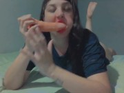 JOI POV! Hot girl masturbates and moans a lot for you 2/16