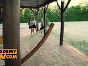 POV - Zazie Skymm in her first anal sex scene 2/16