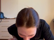 СБЕЖАЛА С УРОКОВ ЧТОБЫ СДЕЛАТЬ ПАРНЮ ПРИЯТНО 5/16