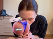 СБЕЖАЛА С УРОКОВ ЧТОБЫ СДЕЛАТЬ ПАРНЮ ПРИЯТНО 6/16