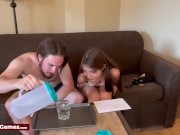 Drip Cup Game with a Hot Couple 8/16