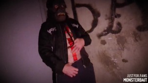 Gorilla found cruising in dark european apartment storage cavern.