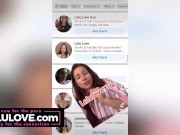 Big boobs babe singing nude, behind the scenes cumshot on ass, matching lingerie, dress with crotch hole - Lelu Love 6/16