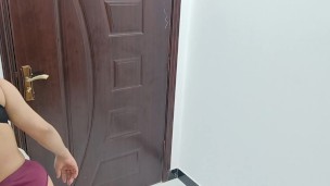Desi Student School Girl Changing Uniform Infront Of Her Husband