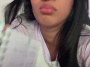 Slutty, horny, but always studious girl. 12/16