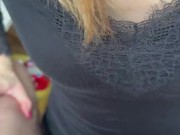 I swallow my dose of sperm for dessert 9/16