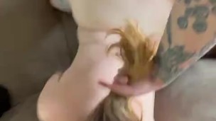She loves taking my strap any day of the week 🤤