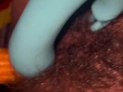 playing with her pussy 🤤💦 6/16