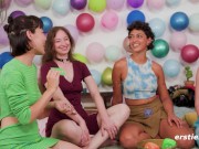 Ersties - Hot Lesbians Talk About Fetishes Before Having an Orgy 4/16