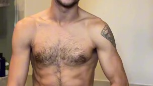 Sexy jerk off at home