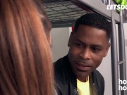 Ginebra Bellucci Sucking & Fucking BBC At Hostel - LETSDOEIT 3/16