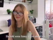 Condom Broke During Sex with My Stepsister's Friend 1/16