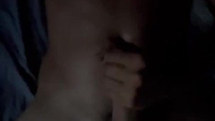 Laid back, a good handjob, cum all over me