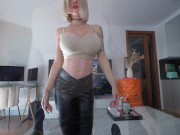 TITTY FUCK MY STEPBROTHER He Covers My BIG BOOBS in CUM - BunnyBlondyX 2/16