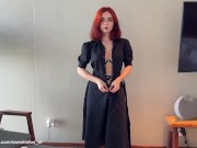 A Beautiful Red-Haired Stranger Was Refused, But Still Came To My Room For Sex 2/16