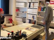 MyDirtyHobby - Redhead boss shows her oral skills 2/16