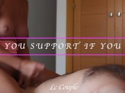 Amateur couple was going to swinger party but decided to relief pressure after stepping out the door 16/16