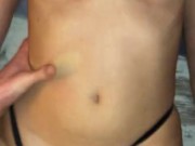 BUSTY TEEN FROM TINDER ENJOY DICK LIKE CHRISTMAS 16/16