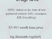 Big dildo tit fuck and oral worship 2/16