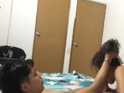 I enter my sister-in-law's room and make it mine 8/16