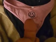 Cumming All Over The Panties She Slipped Into My Pocket 7/16