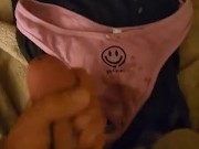 Cumming All Over The Panties She Slipped Into My Pocket 9/16