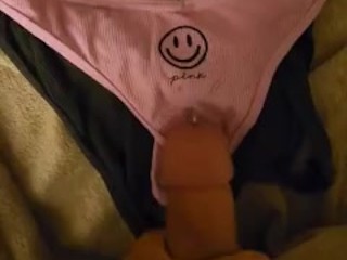 Cumming All Over The Panties She Slipped Into My Pocket