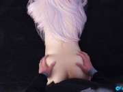 He can't resist cuming in her young pussy 3/16