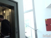 Wife Elisa Gorges Herself on a BBC 2/16