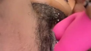 TELE Literaryvixen Ebony Squirt Orgasm