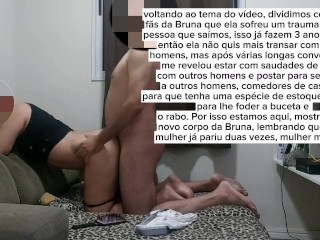Brazilian Bruna Silva Hotwife reappears with her cuckold Ney Silva