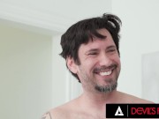 Widl 18yo Cutie Cuckolds Her BF While He Watches 3/16