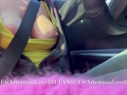 Artemisia Love driving and flashing her big boobs in the sun Full video on FANSLY@ArtemisiaLove9 3/16