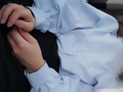 女性用　車の中でムラムラしてたら彼が手マンでイかせてくれた♡ 2/16