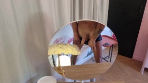 I JERK OFF IN FRONT OF MY REFLECTION - MIKA AYDEN