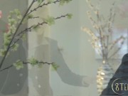 8teenhub - Molly Manson is a hot brunette with tiny tis and a smoking hot body 3/16