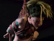 Private BDSM Bondage Sesion with skinny Goth Girl - SHIBARI 5/16