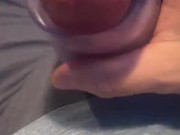 Stroking and moaning big thick cock 16/16