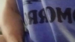 Late last night I got horny watching TV with weak cumshot bc I've been playing with it so much