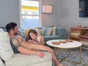 Dick Sucking, Pussy Eating, Hard Fucking Amateur Couple. Ending In A Thick Facial -TheJensensPlay 6/16