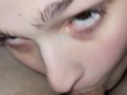 Sucking Daddy's dick so good 1/16