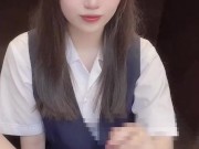 【English sub】机の下で手コキのご褒美をくれる秘書を雇ったら仕事がはかどる/hentai/日本素人美女/個人撮影/裏垢/亀頭責め/寸止め/M男【ゆなぱんちゃんねる】 6/16