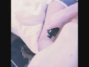 Calfjob thigh job Time Stop Teen Calfjob sneaky sex 3/16